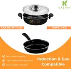 Non Stick Kadai with Stainless Steel Lid & Frying Pan 