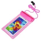 PVC Waterproof Sealed Rain Protection Cover for Mobile (Multicolor)