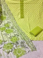 Cotton Printed Unstitched Dress Material for Women 
