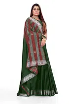 Cotton Embellished Saree for Women 