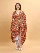 Chinon Printed Dupatta for Women 
