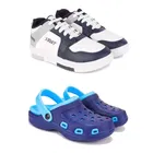 Combo of Sports Shoes & Clogs for Men 