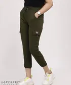 Cotton Blend Joggers for Girls 