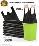 Garbage Bags (Black, Pack of 100)