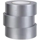 Heavy Duty, High Bond Single Sided Medium Gray Duct Tape, 2 inch or 48 mm x 09 meters (Manual, Pack of 3)
