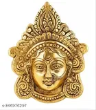 Metal Durga Maa Wall Hanging Idol 