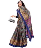 Crepe Printed Saree for Women 