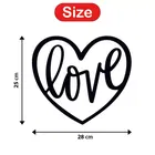 Wooden Self Adhesive Wall Sticker 