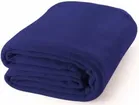 Fleece Solid Blanket (Multicolor, 210x140 cm)