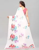 SVB प्रिंटेड साड़ी फॉर वीमेन 