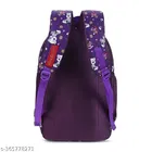 Nylon Backpack Bag, Purple