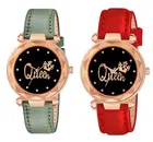 Designer Leather Analog Watch for Women & Girls 