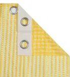 Sheer Plain Yellow Door Curtain 7ft Pack of 1