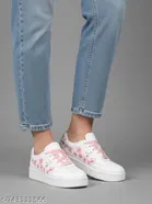 Shoetopia Girls Sneakers White 