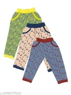 Pyjamas for Boys (Multicolor, 3-4 Years) (Pack of 3)