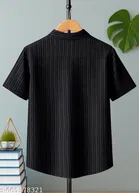 Striped Cotton Blend T-Shirt for Boys 