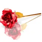 Plastic Artificial Rose & Heart Shape Box with Teddy Bear 