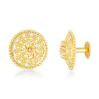 Vighnaharta Traditional Wear Alloy Flower Stud Earring 