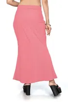 Lycra Solid Saree Petticoat for Women 