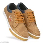 Casual Shoes for Men (Tan, 6)