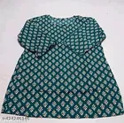 Cotton Block Print Short Kurti for Women 