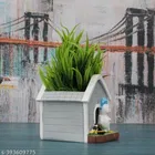 Resin Decorative Cute Plant Holder for Home Decor 