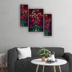 MDF 2 Pcs Designer Wall Painting for Home & Office 