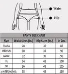 Nylon Briefs for Women, Multicolour, Pack of 3 