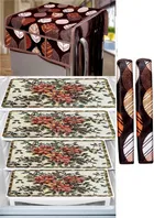 Knit 7 Pcs Fridge Cover Set 