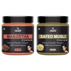 Natural Manjistha & Safed Musli Powder for Skin & Hair 