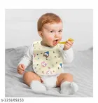Baby Waterproof Buttoned Bib #Very Soft Very Safe ,Durable Chitt Button