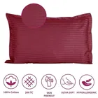 Satin Stripe Pillow Cover, 