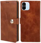 REDMI A1 Artificial Leather Mobile Flip Cover 