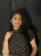 Crepe Printed Kurti with Palazzo for Women 