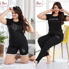 Satin Nightsuit for Women 