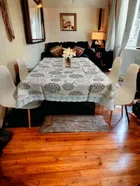 Polyester Embroidered Table Cloth 