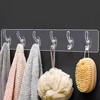 Double-Sided Adhesive 6-in-1 Wall Hooks 