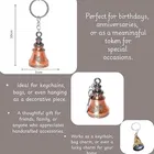 Bell Metal Keychains Gift for Women & Men With Bag, Pack Of 1