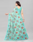 SVB प्रिंटेड साड़ी फॉर वीमेन 