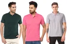 Polo T-shirt Pack of 3 for Men 