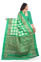 Khadi Silk Printed Saree for Women 