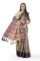 Cotton Embellished Saree for Women 