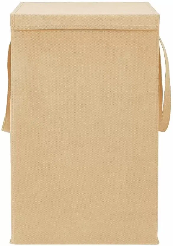 Cloth Laundry Baskets, Beige (75 L)