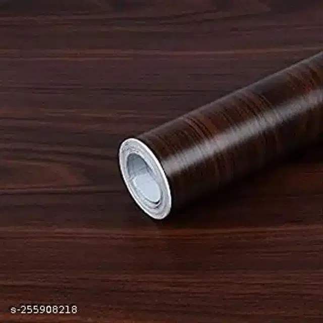 Vinyl Wallpaper for Home (Brown, 45x250 cm)