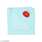 Cotton Baby Towel (Sky Blue, 27x37 inches)