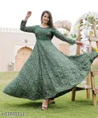 Rayon Printed Kurti for Women 