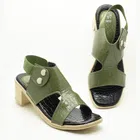 Sandals for Women (Green, 3)