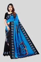 Art Silk Printed Saree for Women 
