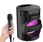 Immutable DJ Bluetooth Karaoke Sound System with Free Mic (Black, Pack of 1)