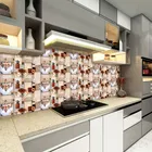 Vinyl Self Adhesive Kitchen Wallpaper for Home Decoration 